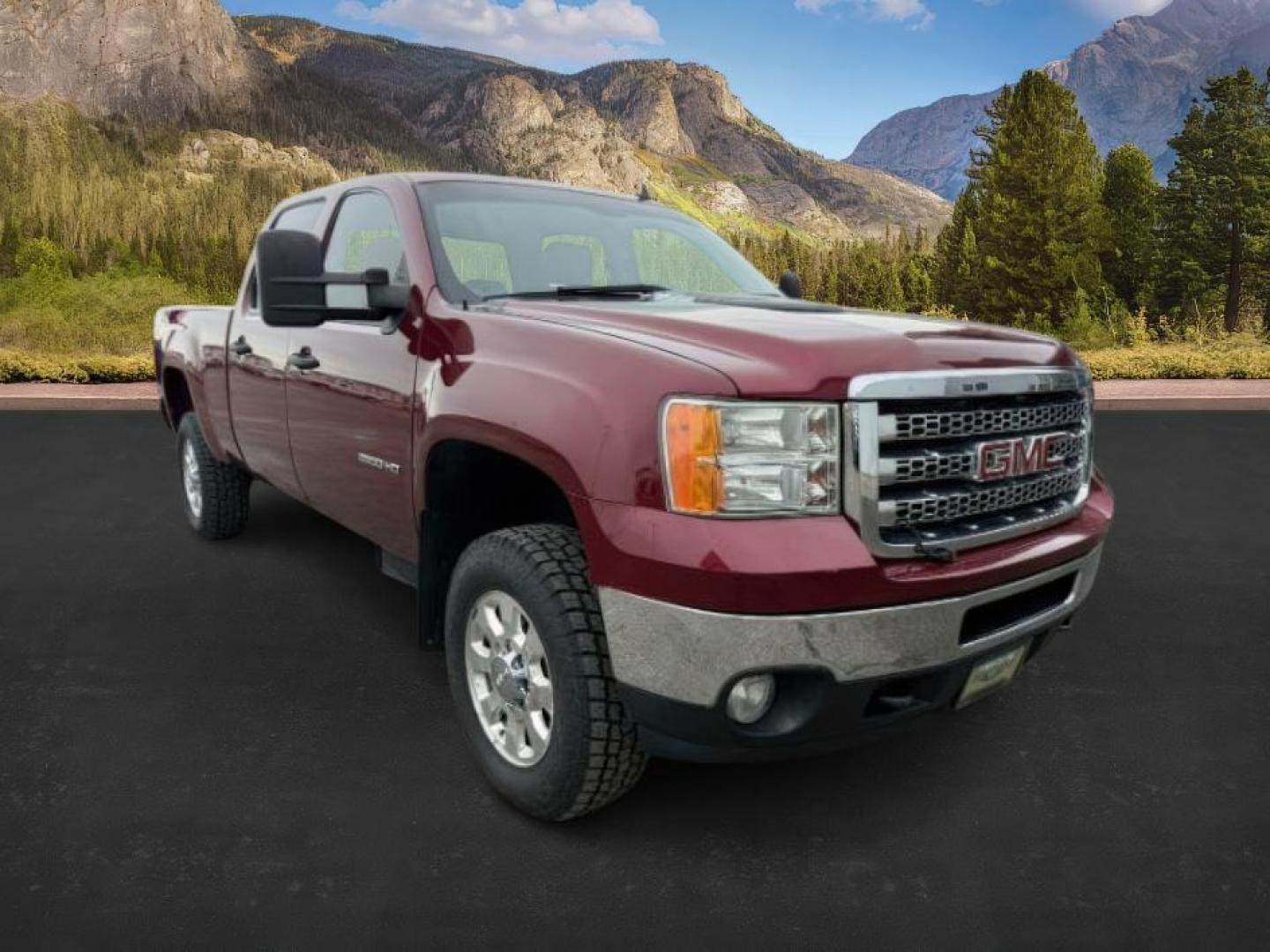 2014 MAROON /Ebony GMC Sierra 2500HD (1GT120C85EF) with an Duramax 66L V-8 diesel direct injection engine, Automatic transmission, located at 1175 N Woodruff Ave, Idaho Falls, ID, 83401, 43.506901, -111.999657 - At Timberline Auto, finding a great deal on your next vehicle is always easy! Our experienced sales staff's goal is to help find you the right vehicle at the right price! Our knowledgeable finance department has options for almost any credit score. We offer extended service contract options to prote - Photo#6
