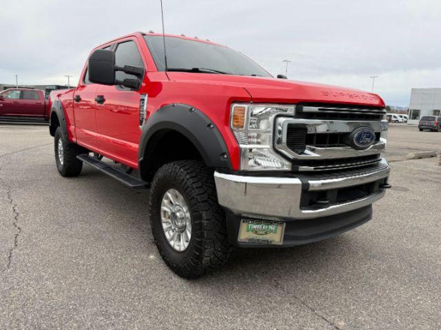 2021 RED /Medium Earth Gray Ford F-250 (1FT7W2B65ME) with an 62L V-8 variable valve control engine, Automatic transmission, located at 1175 N Woodruff Ave, Idaho Falls, ID, 83401, 43.506901, -111.999657 - At Timberline Auto, finding a great deal on your next vehicle is always easy! Our experienced sales staff's goal is to help find you the right vehicle at the right price! Our knowledgeable finance department has options for almost any credit score. We offer extended service contract options to prote - Photo#33