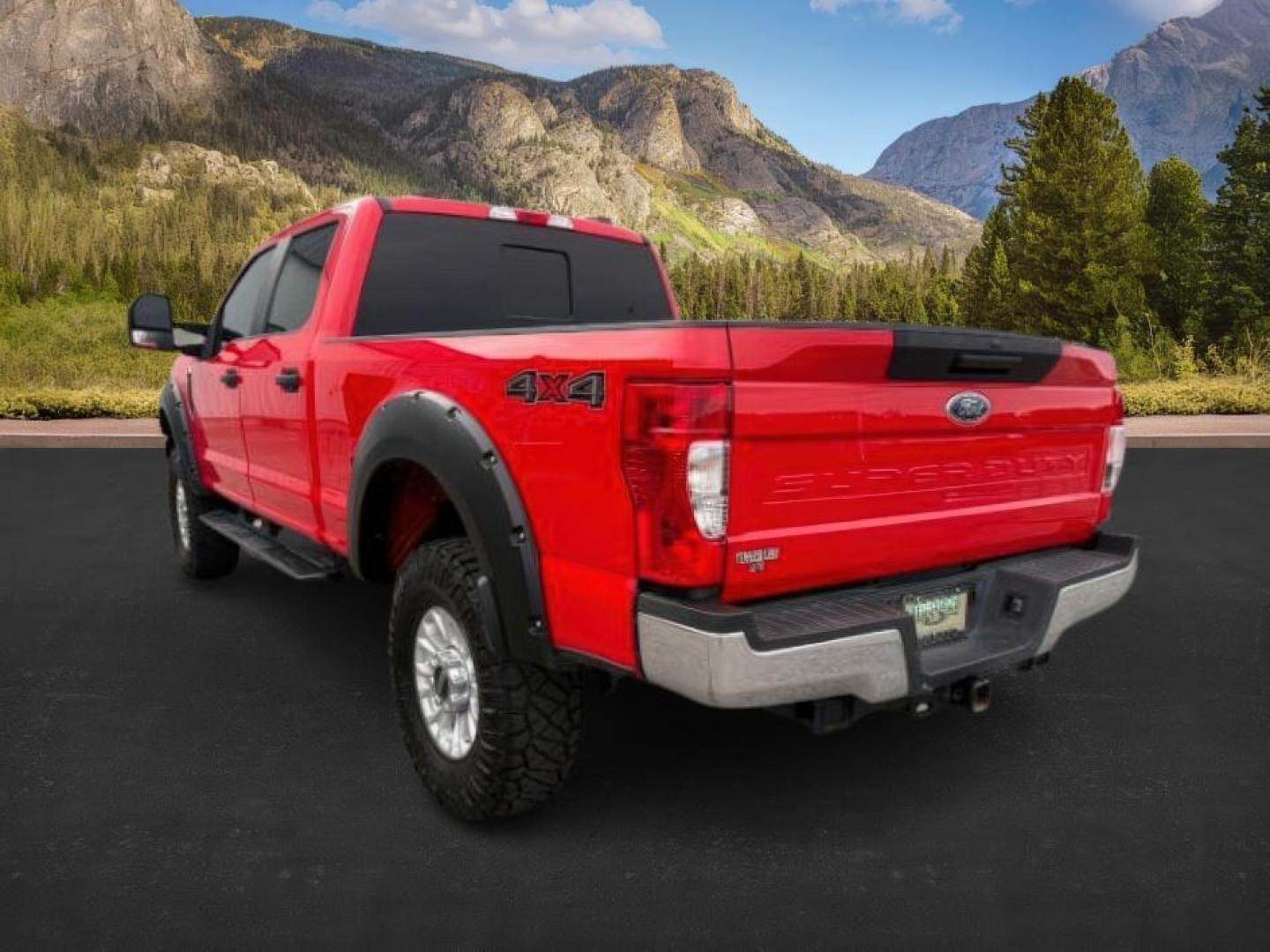 2021 RED /Medium Earth Gray Ford F-250 (1FT7W2B65ME) with an 62L V-8 variable valve control engine, Automatic transmission, located at 1175 N Woodruff Ave, Idaho Falls, ID, 83401, 43.506901, -111.999657 - At Timberline Auto, finding a great deal on your next vehicle is always easy! Our experienced sales staff's goal is to help find you the right vehicle at the right price! Our knowledgeable finance department has options for almost any credit score. We offer extended service contract options to prote - Photo#2