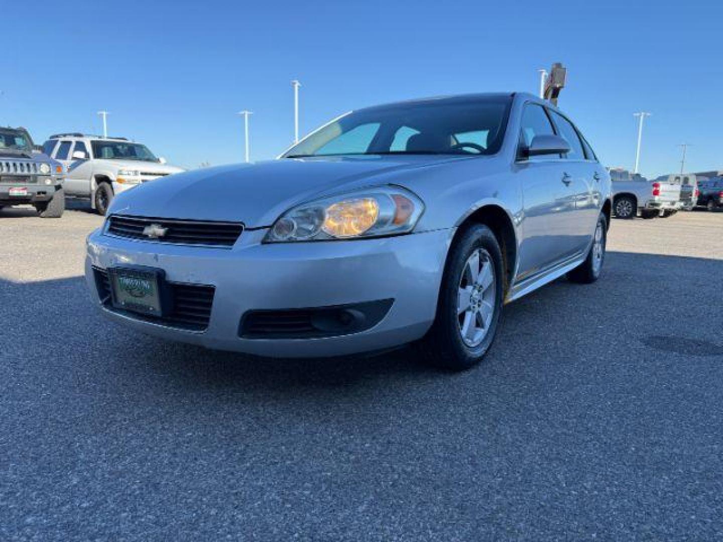 2010 SILVER /BLACK Chevrolet Impala (2G1WB5EK2A1) with an 35L V6 engine, Automatic transmission, located at 1175 N Woodruff Ave, Idaho Falls, ID, 83401, 43.506901, -111.999657 - At Timberline Auto, finding a great deal on your next vehicle is always easy! Our experienced sales staff's goal is to help find you the right vehicle at the right price! Our knowledgeable finance department has options for almost any credit score. We offer extended service contract options to prote - Photo#0