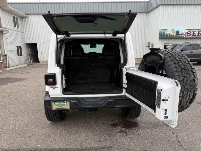 2021 WHITE /Black Jeep Wrangler Unlimited (1C4HJXEN5MW) with an 20L I4 TURBO engine, Automatic transmission, located at 1175 N Woodruff Ave, Idaho Falls, ID, 83401, 43.506901, -111.999657 - Adventure is calling, and this 2021 Jeep Wrangler Unlimited Sahara 4wd is ready to answer! Finished in stunning pearl white with the sought after hardtop, this Wrangler combines legendary Jeep capability with premium comfort and unmistakable style. Conquer trails, snow, mud, and everything in betw- Photo#34