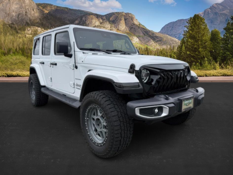 2021 WHITE /Black Jeep Wrangler Unlimited (1C4HJXEN5MW) with an 20L I4 TURBO engine, Automatic transmission, located at 1175 N Woodruff Ave, Idaho Falls, ID, 83401, 43.506901, -111.999657 - Adventure is calling, and this 2021 Jeep Wrangler Unlimited Sahara 4wd is ready to answer! Finished in stunning pearl white with the sought after hardtop, this Wrangler combines legendary Jeep capability with premium comfort and unmistakable style. Conquer trails, snow, mud, and everything in betw- Photo#11