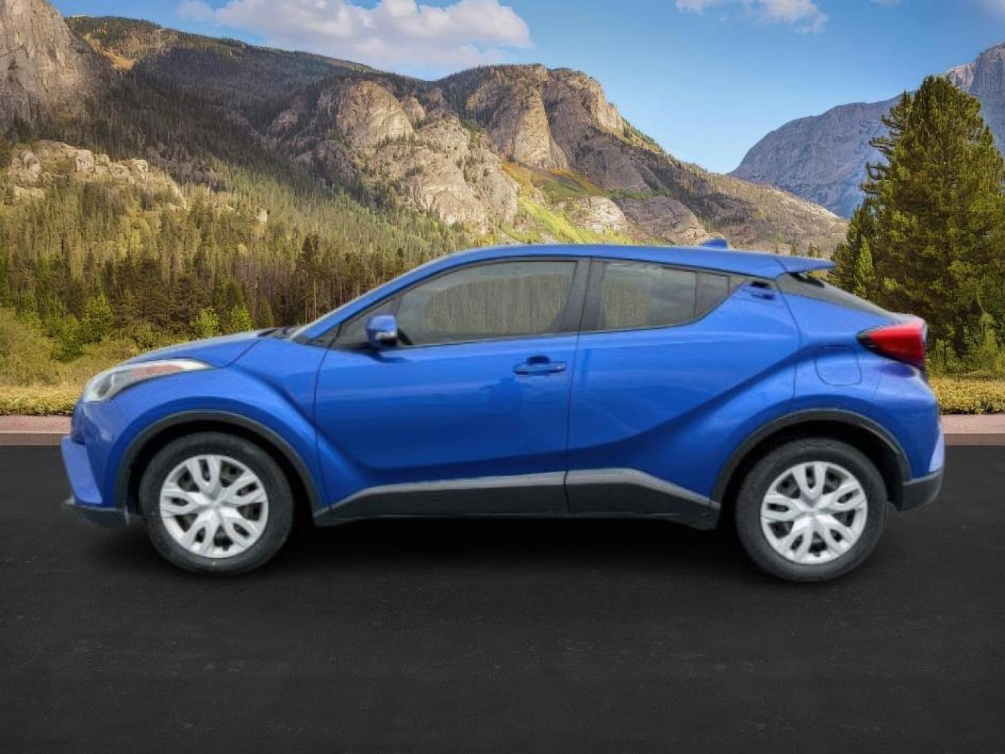 2019 BLUE /Black Toyota C-HR (JTNKHMBX4K1) with an 2L I-4 DOHC engine, Automatic transmission, located at 1175 N Woodruff Ave, Idaho Falls, ID, 83401, 43.506901, -111.999657 - At Timberline Auto, finding a great deal on your next vehicle is always easy! Our experienced sales staff's goal is to help find you the right vehicle at the right price! Our knowledgeable finance department has options for almost any credit score. We offer extended service contract options to prote - Photo#0