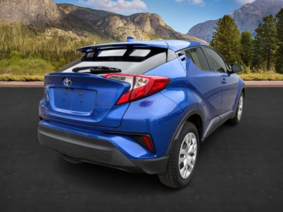 2019 BLUE /Black Toyota C-HR (JTNKHMBX4K1) with an 2L I-4 DOHC engine, Automatic transmission, located at 1175 N Woodruff Ave, Idaho Falls, ID, 83401, 43.506901, -111.999657 - This 2019 Toyota C-HR is a compact crossover built for efficient daily driving with easy maneuverability and a comfortable ride. Powered by a 2.0L 4-cylinder engine, it delivers solid fuel efficiency and dependable performance for commuting and around-town use. Its smaller footprint makes parking an- Photo#4