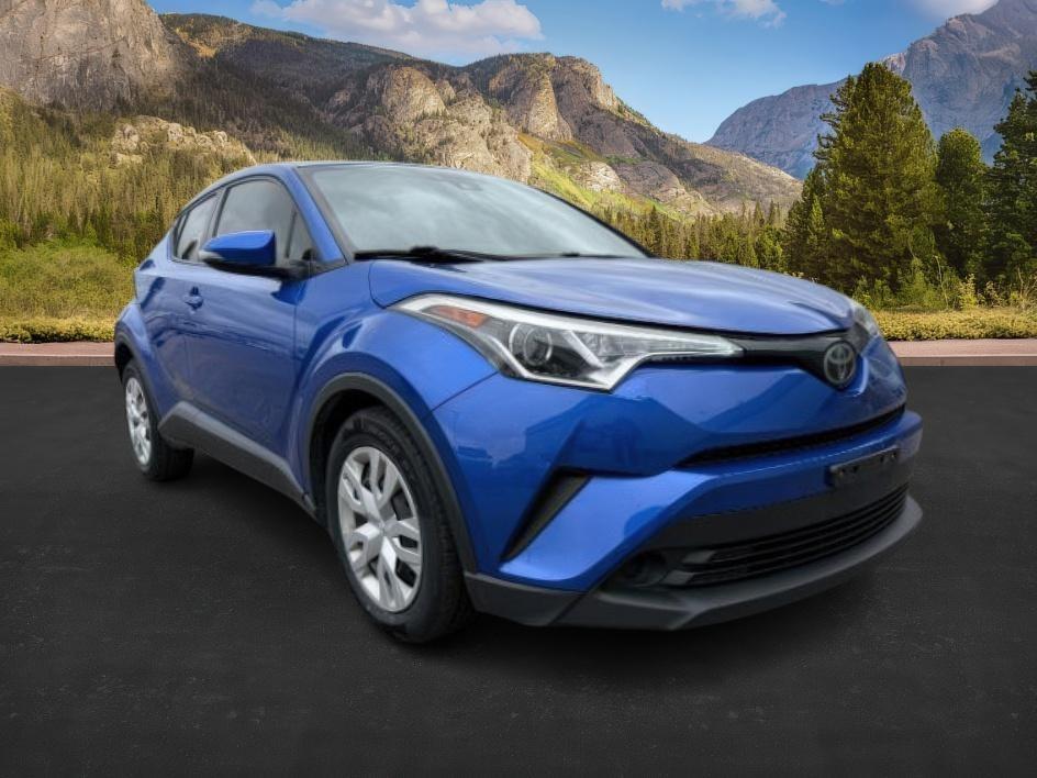 2019 BLUE /Black Toyota C-HR (JTNKHMBX4K1) with an 2L I-4 DOHC engine, Automatic transmission, located at 1175 N Woodruff Ave, Idaho Falls, ID, 83401, 43.506901, -111.999657 - This 2019 Toyota C-HR is a compact crossover built for efficient daily driving with easy maneuverability and a comfortable ride. Powered by a 2.0L 4-cylinder engine, it delivers solid fuel efficiency and dependable performance for commuting and around-town use. Its smaller footprint makes parking an- Photo#6