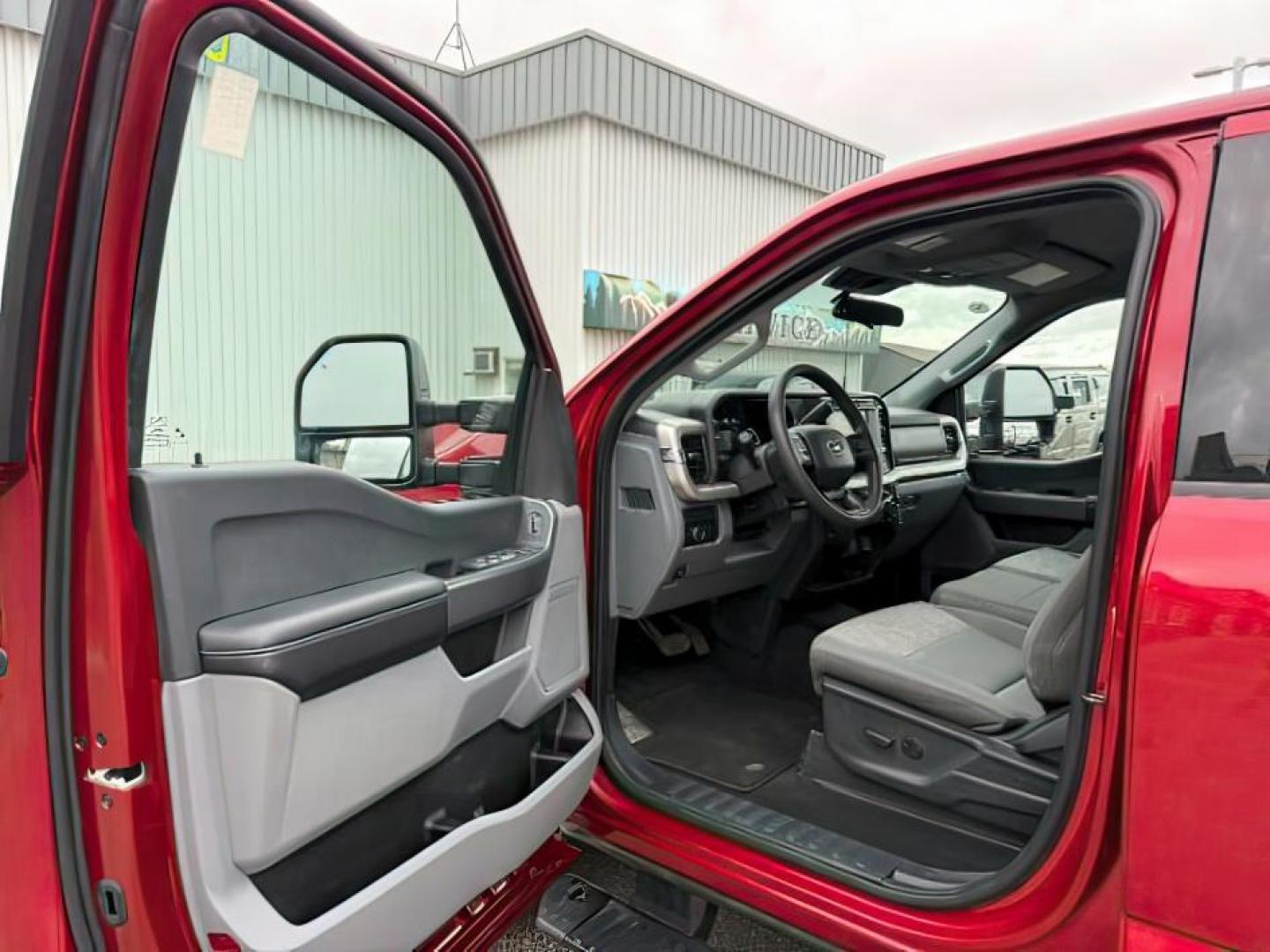 2024 RED /Medium Dark Slate Ford F-250 (1FT7W2BT3RE) with an Powerstroke 67L V-8 diesel direct injection engine, Automatic transmission, located at 1175 N Woodruff Ave, Idaho Falls, ID, 83401, 43.506901, -111.999657 - At Timberline Auto, finding a great deal on your next vehicle is always easy! Our experienced sales staff's goal is to help find you the right vehicle at the right price! Our knowledgeable finance department has options for almost any credit score. We offer extended service contract options to prote - Photo#11