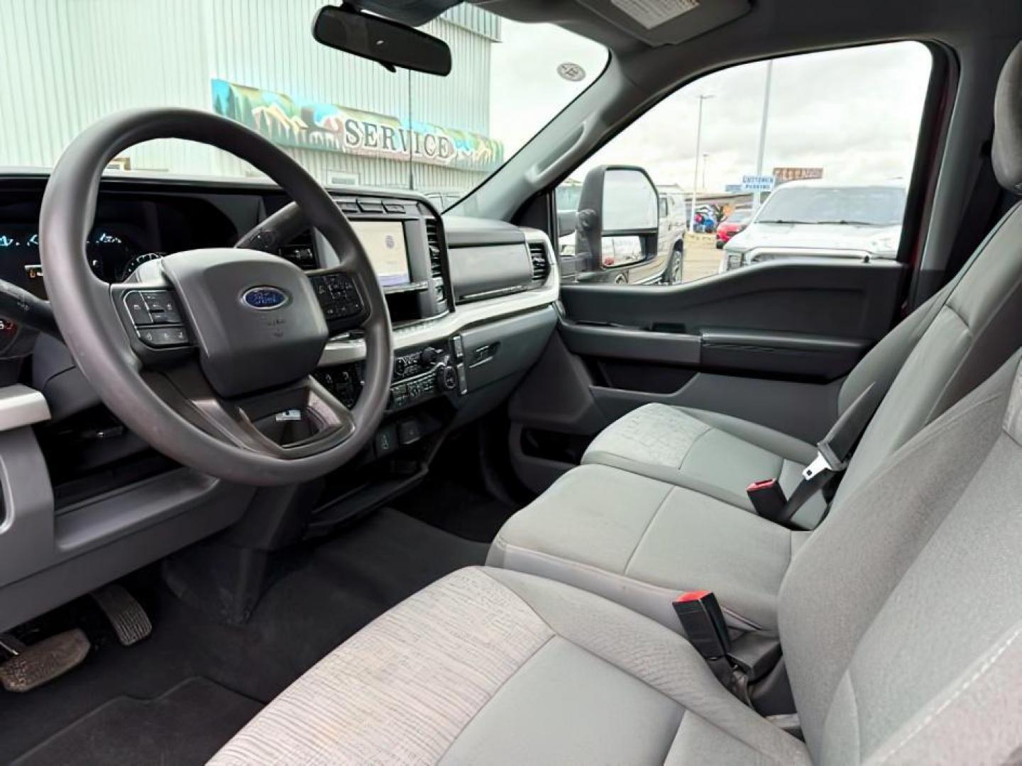 2024 RED /Medium Dark Slate Ford F-250 (1FT7W2BT3RE) with an Powerstroke 67L V-8 diesel direct injection engine, Automatic transmission, located at 1175 N Woodruff Ave, Idaho Falls, ID, 83401, 43.506901, -111.999657 - At Timberline Auto, finding a great deal on your next vehicle is always easy! Our experienced sales staff's goal is to help find you the right vehicle at the right price! Our knowledgeable finance department has options for almost any credit score. We offer extended service contract options to prote - Photo#13