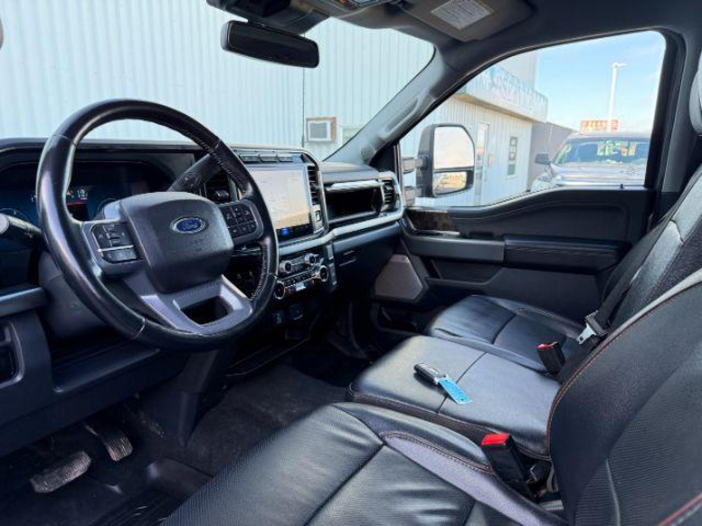 2023 GOLD /LEATHER Ford Super Duty F-350 SRW (1FT8W3BT5PE) with an 67L engine, Automatic transmission, located at 1175 N Woodruff Ave, Idaho Falls, ID, 83401, 43.506901, -111.999657 - At Timberline Auto, finding a great deal on your next vehicle is always easy! Our experienced sales staff's goal is to help find you the right vehicle at the right price! Our knowledgeable finance department has options for almost any credit score. We offer extended service contract options to prote - Photo#39