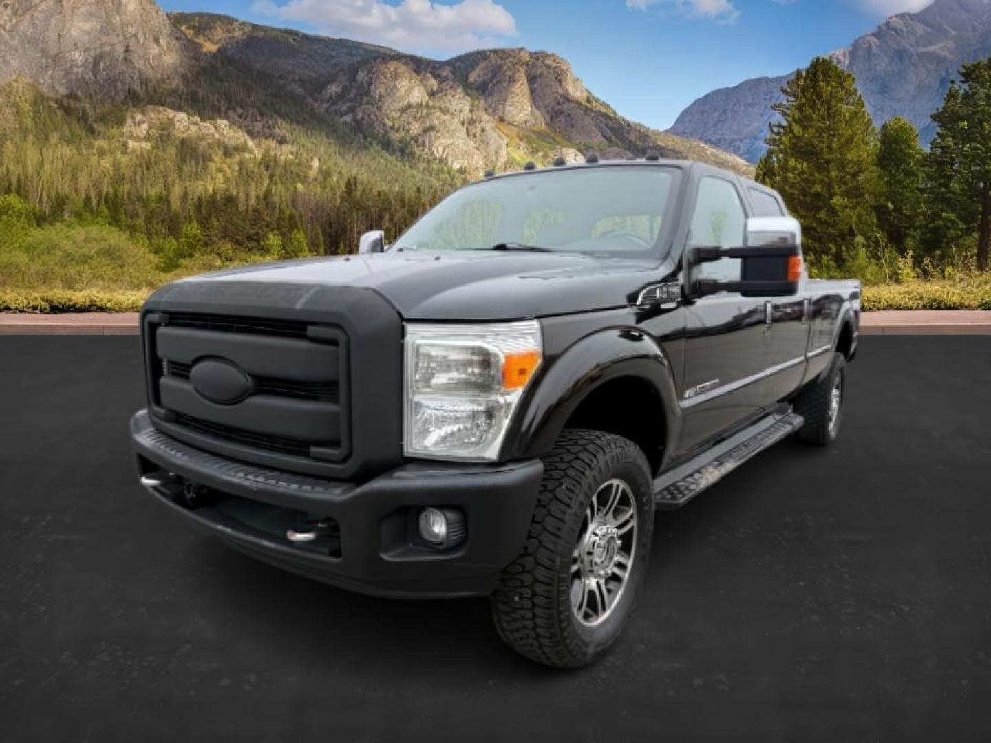 2015 Tuxedo Black Metallic /Black Ford F-350 PLATINUM (1FT8W3BT1FE) with an Powerstroke 6.7L V-8 diesel direct injection engine, AUTOMATIC transmission, located at 1235 N Woodruff Ave., Idaho Falls, 83401, (208) 523-1053, 43.507172, -112.000488 - Photo#0