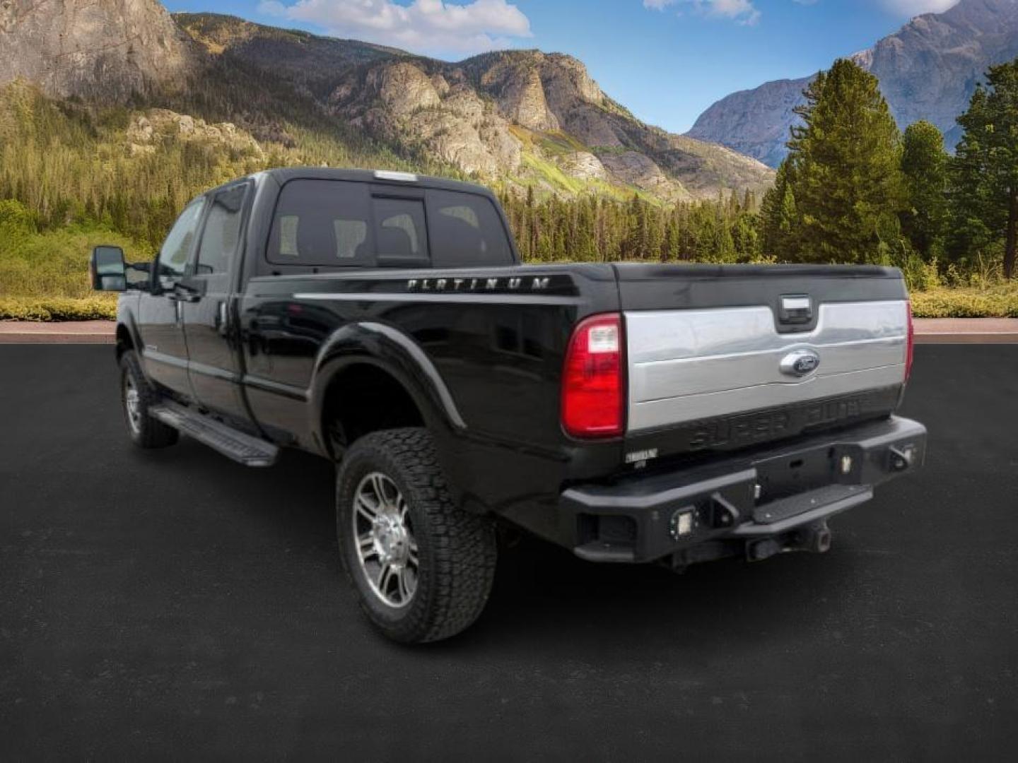 2015 Tuxedo Black Metallic /Black Ford F-350 PLATINUM (1FT8W3BT1FE) with an Powerstroke 6.7L V-8 diesel direct injection engine, AUTOMATIC transmission, located at 1235 N Woodruff Ave., Idaho Falls, 83401, (208) 523-1053, 43.507172, -112.000488 - Photo#2