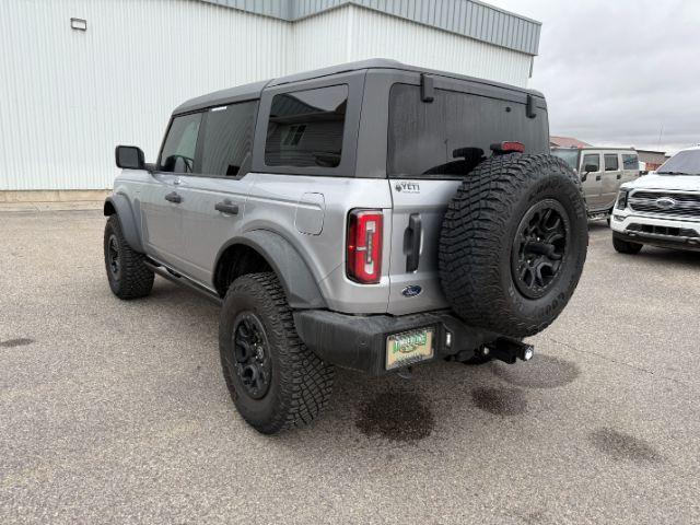 2022 SILVER /Medium Sandstone w/Black Onyx Ford Bronco (1FMEE5DP3NL) with an EcoBoost 27L V-6 portdirect injection engine, Automatic transmission, located at 1175 N Woodruff Ave, Idaho Falls, ID, 83401, 43.506901, -111.999657 - This 2022 Ford Bronco is a modern off-road SUV built to balance everyday driving comfort with serious adventure capability. Powered by a 2.7L EcoBoost V6, it delivers strong, responsive performance whether on the highway or exploring rougher terrain. The interior features leather seating with heated- Photo#28