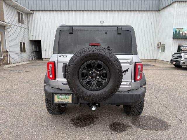 2022 SILVER /Medium Sandstone w/Black Onyx Ford Bronco (1FMEE5DP3NL) with an EcoBoost 27L V-6 portdirect injection engine, Automatic transmission, located at 1175 N Woodruff Ave, Idaho Falls, ID, 83401, 43.506901, -111.999657 - This 2022 Ford Bronco is a modern off-road SUV built to balance everyday driving comfort with serious adventure capability. Powered by a 2.7L EcoBoost V6, it delivers strong, responsive performance whether on the highway or exploring rougher terrain. The interior features leather seating with heated- Photo#29