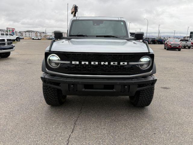2022 SILVER /Medium Sandstone w/Black Onyx Ford Bronco (1FMEE5DP3NL) with an EcoBoost 27L V-6 portdirect injection engine, Automatic transmission, located at 1175 N Woodruff Ave, Idaho Falls, ID, 83401, 43.506901, -111.999657 - This 2022 Ford Bronco is a modern off-road SUV built to balance everyday driving comfort with serious adventure capability. Powered by a 2.7L EcoBoost V6, it delivers strong, responsive performance whether on the highway or exploring rougher terrain. The interior features leather seating with heated- Photo#35