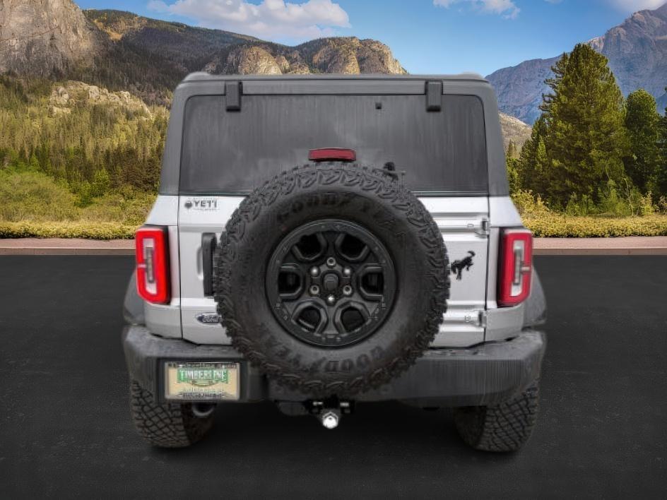 2022 SILVER /Medium Sandstone w/Black Onyx Ford Bronco (1FMEE5DP3NL) with an EcoBoost 27L V-6 portdirect injection engine, Automatic transmission, located at 1175 N Woodruff Ave, Idaho Falls, ID, 83401, 43.506901, -111.999657 - This 2022 Ford Bronco is a modern off-road SUV built to balance everyday driving comfort with serious adventure capability. Powered by a 2.7L EcoBoost V6, it delivers strong, responsive performance whether on the highway or exploring rougher terrain. The interior features leather seating with heated- Photo#3
