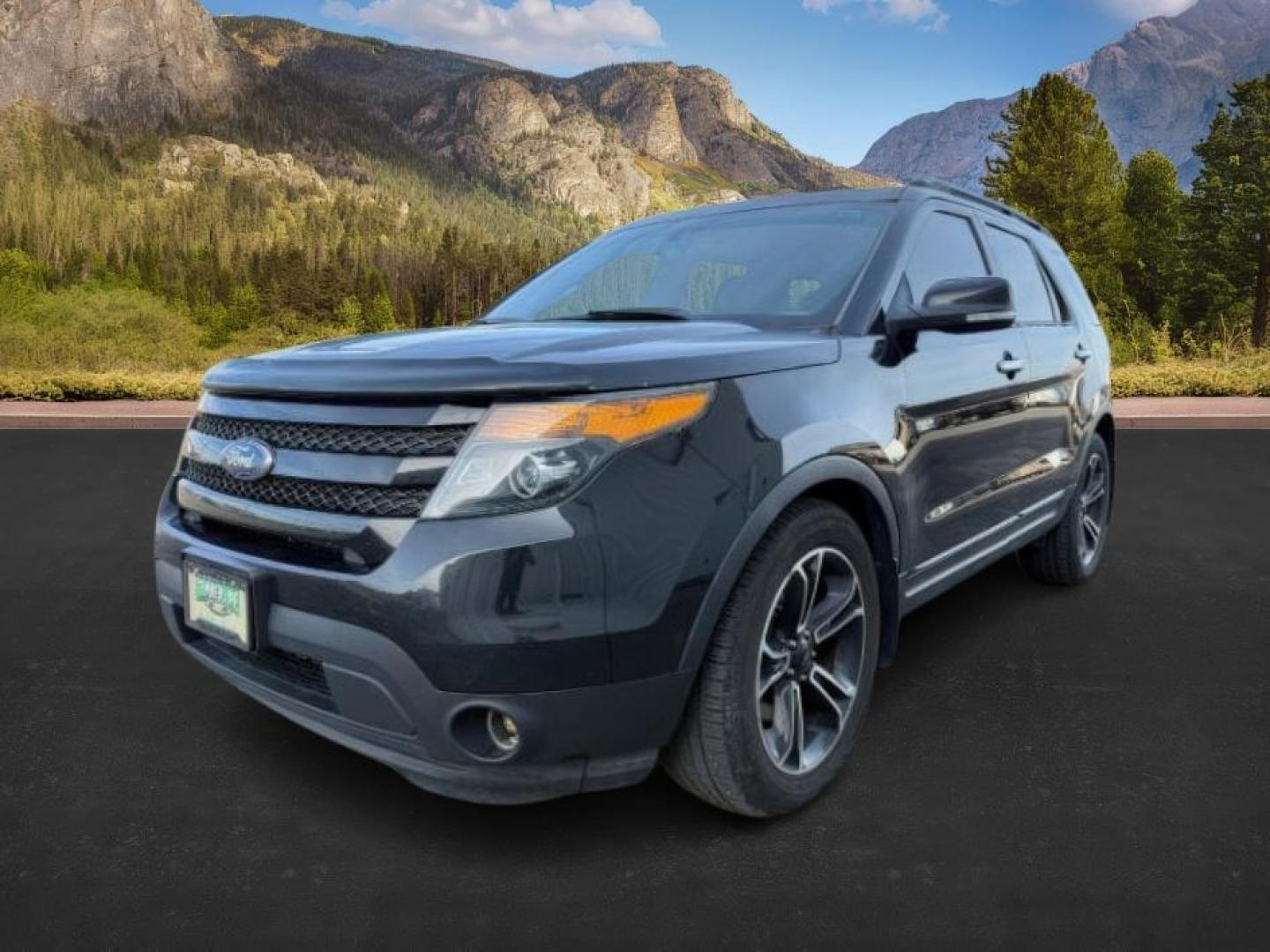 2014 Tuxedo Black Metallic /Charcoal Black Ford Explorer (1FM5K8GT9EG) with an EcoBoost 35L V-6 gasoline direct injection engine, Automatic transmission, located at 1175 N Woodruff Ave, Idaho Falls, ID, 83401, 43.506901, -111.999657 - Photo#0