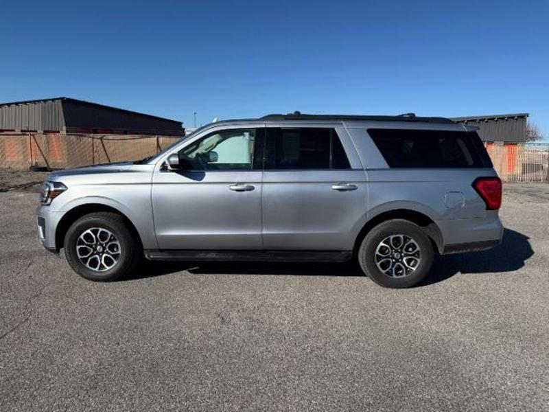 2024 Iconic Silver Metallic /Black Onyx Ford Expedition MAX XLT (1FMJK1J80RE) with an V6, 3.5L engine, 10-speed automatic transmission, located at 1175 N Woodruff Ave, Idaho Falls, ID, 83401, 43.506901, -111.999657 - <b>Vehicle Details</b><br>Take on every drive with confidence in this pre-owned 2024 Ford Expedition MAX XLT 4WD, now available in Idaho Falls, ID. Built for families, road trips, towing, and everyday comfort, this full-size SUV delivers impressive capability with a powerful V6 3.5L gasoline engine- Photo#1