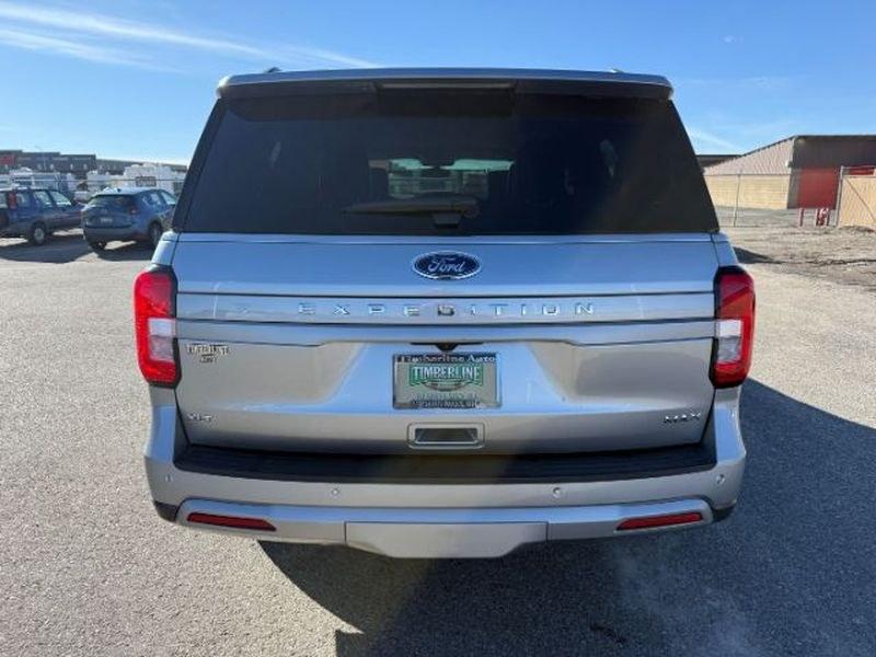 2024 Iconic Silver Metallic /Black Onyx Ford Expedition MAX XLT (1FMJK1J80RE) with an V6, 3.5L engine, 10-speed automatic transmission, located at 1175 N Woodruff Ave, Idaho Falls, ID, 83401, 43.506901, -111.999657 - <b>Vehicle Details</b><br>Take on every drive with confidence in this pre-owned 2024 Ford Expedition MAX XLT 4WD, now available in Idaho Falls, ID. Built for families, road trips, towing, and everyday comfort, this full-size SUV delivers impressive capability with a powerful V6 3.5L gasoline engine- Photo#3