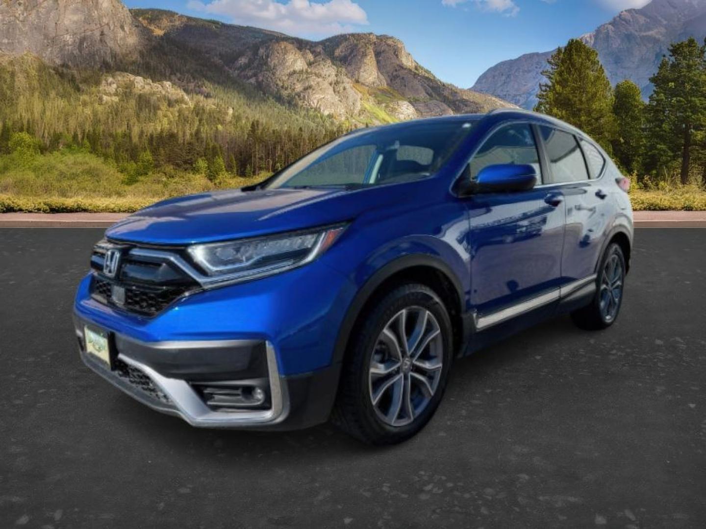 2020 BLUE /Black Honda CR-V AWD Touring (7FARW2H91LE) with an 1.5L I-4 gasoline direct injection engine, AUTOMATIC transmission, located at 1235 N Woodruff Ave., Idaho Falls, 83401, (208) 523-1053, 43.507172, -112.000488 - At Timberline Auto, finding a great deal on your next vehicle is always easy! Our experienced sales staff's goal is to help find you the right vehicle at the right price! Our knowledgeable finance department has options for almost any credit score. We offer extended service contract options to prote - Photo#0