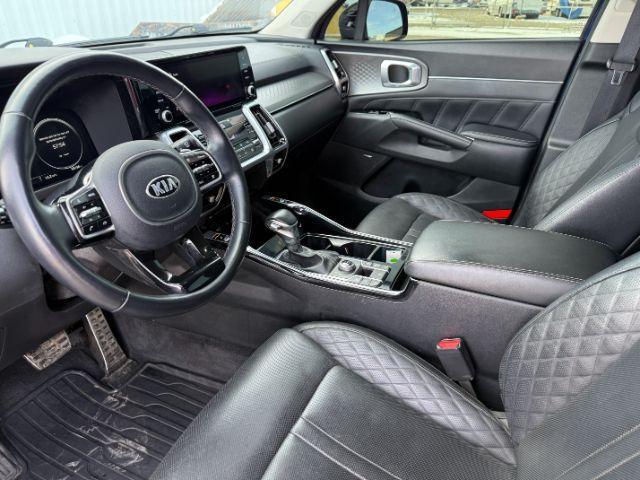 2021 BLUE /Black Kia Sorento SX | SX Prestige (5XYRKDLFXMG) with an 2.5L I-4 port/direct injection engine, AUTOMATIC transmission, located at 1235 N Woodruff Ave., Idaho Falls, 83401, (208) 523-1053, 43.507172, -112.000488 - Photo#46