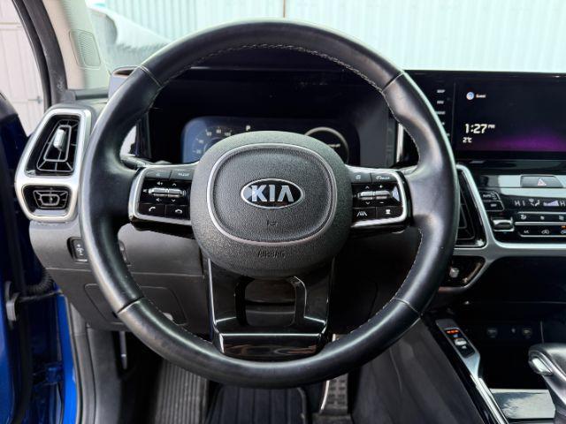 2021 BLUE /Black Kia Sorento SX | SX Prestige (5XYRKDLFXMG) with an 2.5L I-4 port/direct injection engine, AUTOMATIC transmission, located at 1235 N Woodruff Ave., Idaho Falls, 83401, (208) 523-1053, 43.507172, -112.000488 - Photo#47