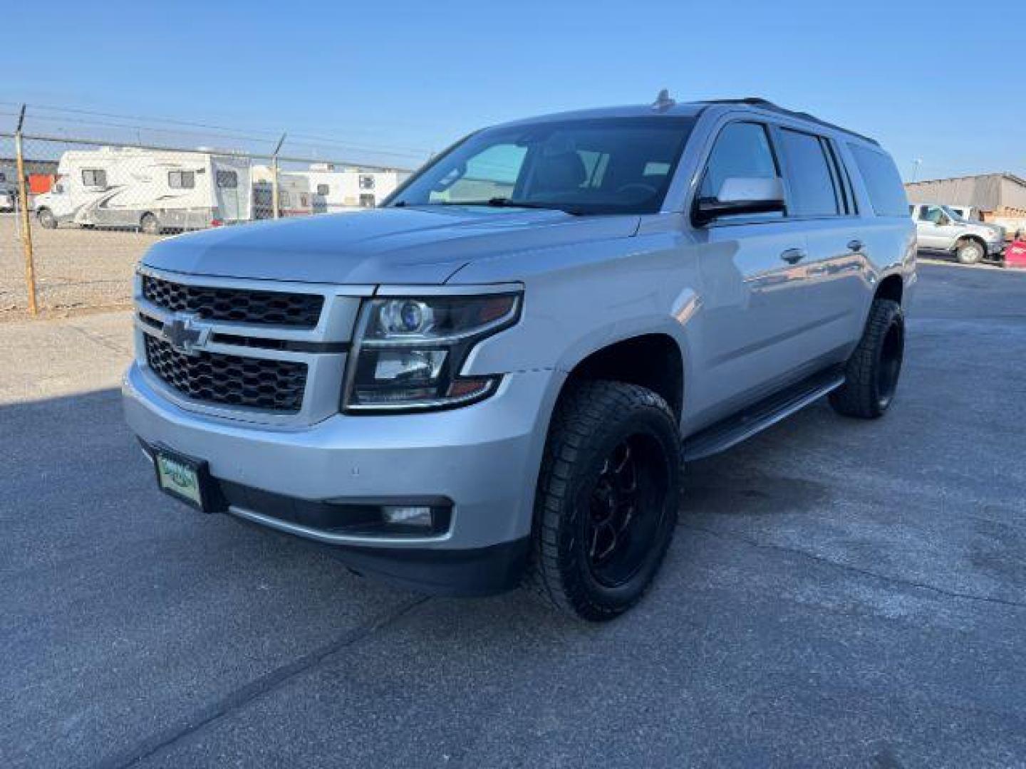 2015 SILVER /Jet Black Chevrolet Suburban 1500 (1GNSKJKC4FR) with an EcoTec3 53L V-8 gasoline direct injection engine, Automatic transmission, located at 1175 N Woodruff Ave, Idaho Falls, ID, 83401, 43.506901, -111.999657 - At Timberline Auto, finding a great deal on your next vehicle is always easy! Our experienced sales staff's goal is to help find you the right vehicle at the right price! Our knowledgeable finance department has options for almost any credit score. We offer extended service contract options to prote - Photo#0