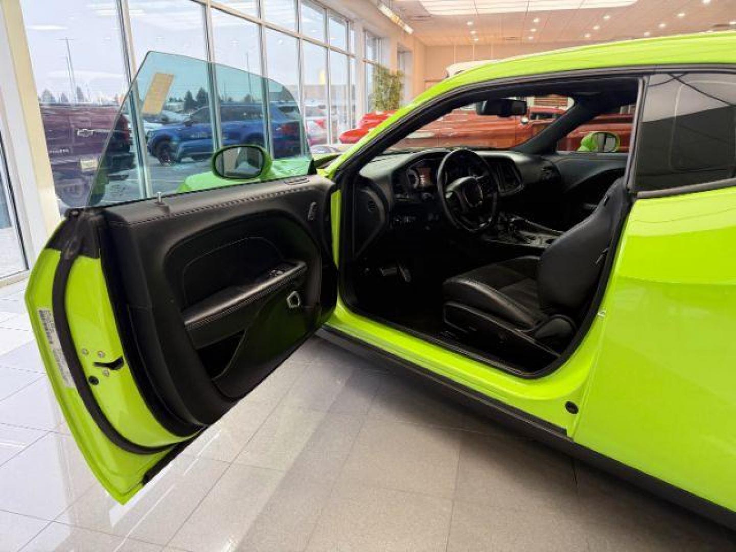 2023 GREEN /Black Dodge Challenger (2C3CDZFJ1PH) with an HEMI 64L V-8 premium unleaded engine, Automatic transmission, located at 1175 N Woodruff Ave, Idaho Falls, ID, 83401, 43.506901, -111.999657 - At Timberline Auto, finding a great deal on your next vehicle is always easy! Our experienced sales staff's goal is to help find you the right vehicle at the right price! Our knowledgeable finance department has options for almost any credit score. We offer extended service contract options to prote - Photo#33