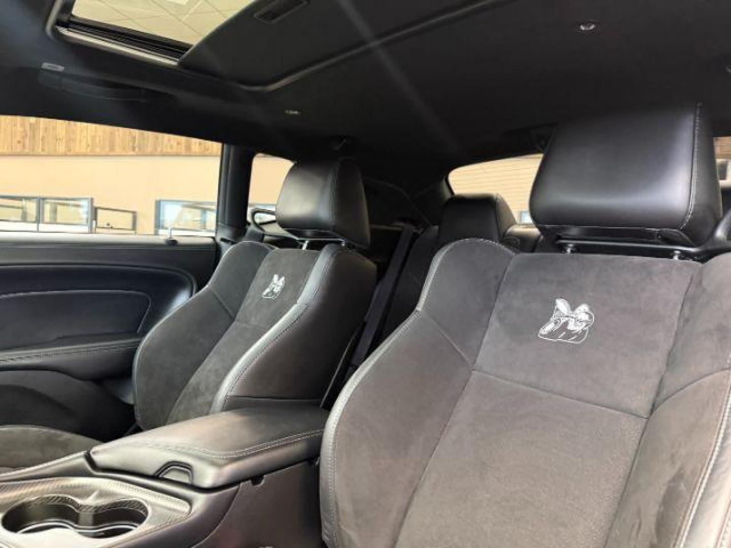 2023 GREEN /Black Dodge Challenger (2C3CDZFJ1PH) with an HEMI 64L V-8 premium unleaded engine, Automatic transmission, located at 1175 N Woodruff Ave, Idaho Falls, ID, 83401, 43.506901, -111.999657 - At Timberline Auto, finding a great deal on your next vehicle is always easy! Our experienced sales staff's goal is to help find you the right vehicle at the right price! Our knowledgeable finance department has options for almost any credit score. We offer extended service contract options to prote - Photo#39