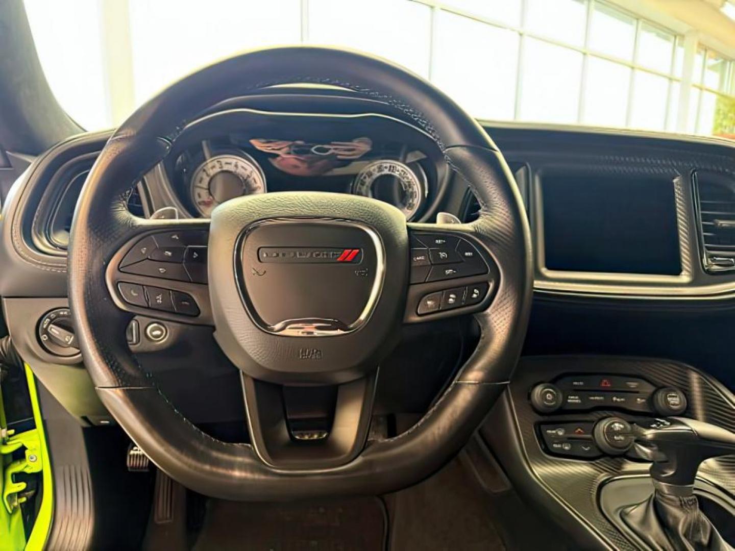 2023 GREEN /Black Dodge Challenger (2C3CDZFJ1PH) with an HEMI 64L V-8 premium unleaded engine, Automatic transmission, located at 1175 N Woodruff Ave, Idaho Falls, ID, 83401, 43.506901, -111.999657 - At Timberline Auto, finding a great deal on your next vehicle is always easy! Our experienced sales staff's goal is to help find you the right vehicle at the right price! Our knowledgeable finance department has options for almost any credit score. We offer extended service contract options to prote - Photo#14