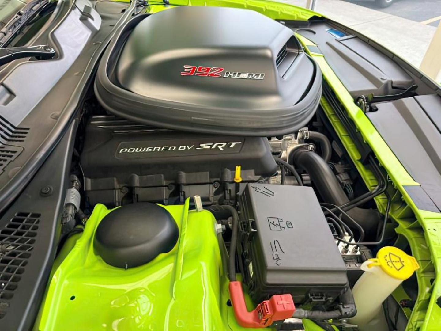 2023 GREEN /Black Dodge Challenger (2C3CDZFJ1PH) with an HEMI 64L V-8 premium unleaded engine, Automatic transmission, located at 1175 N Woodruff Ave, Idaho Falls, ID, 83401, 43.506901, -111.999657 - At Timberline Auto, finding a great deal on your next vehicle is always easy! Our experienced sales staff's goal is to help find you the right vehicle at the right price! Our knowledgeable finance department has options for almost any credit score. We offer extended service contract options to prote - Photo#20