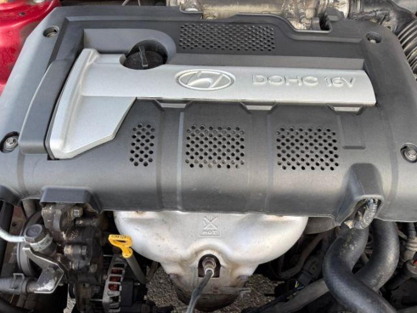 2004 RED /Gray Hyundai Elantra (KMHDN46D04U) with an 2L I-4 DOHC engine, Automatic transmission, located at 1175 N Woodruff Ave, Idaho Falls, ID, 83401, 43.506901, -111.999657 - At Timberline Auto, finding a great deal on your next vehicle is always easy! Our experienced sales staff's goal is to help find you the right vehicle at the right price! Our knowledgeable finance department has options for almost any credit score. We offer extended service contract options to prote - Photo#37