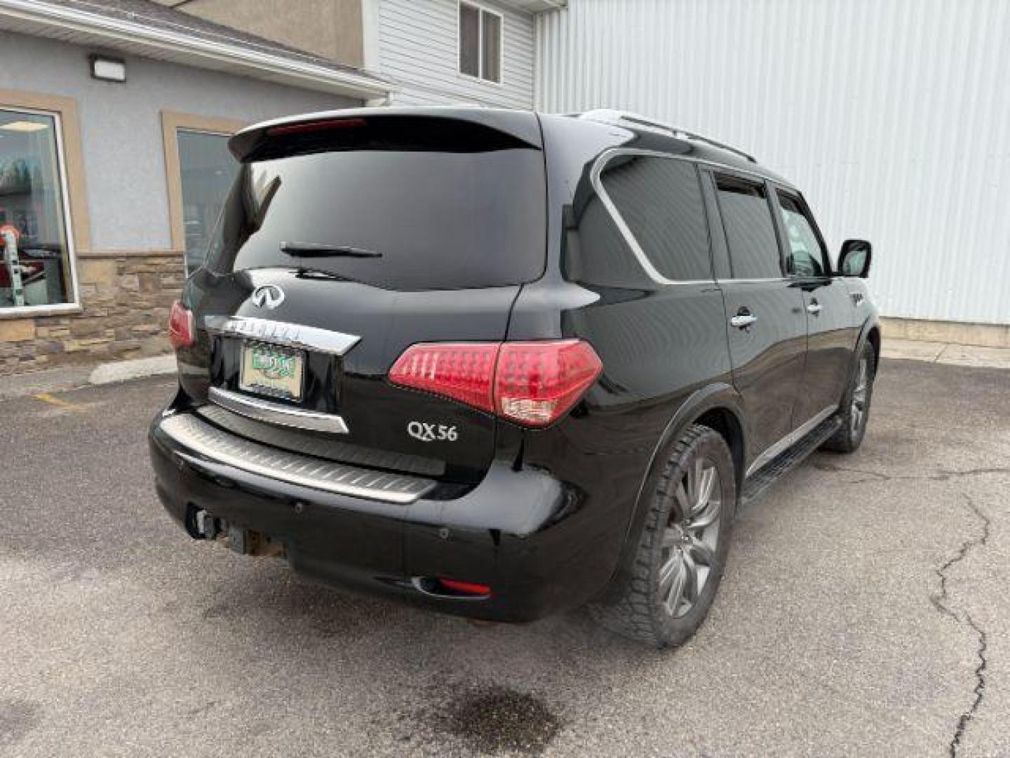 2013 BLACK /CLOTH Infiniti QX56 (JN8AZ2NEXD9) with an 56L V8 engine, Automatic transmission, located at 1175 N Woodruff Ave, Idaho Falls, ID, 83401, 43.506901, -111.999657 - Photo#38