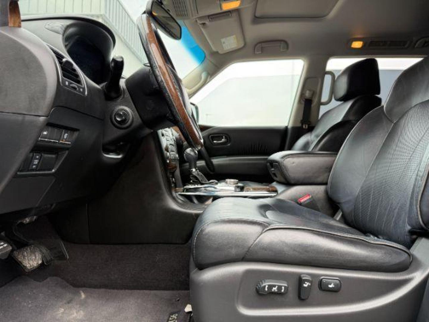 2013 BLACK /CLOTH Infiniti QX56 (JN8AZ2NEXD9) with an 56L V8 engine, Automatic transmission, located at 1175 N Woodruff Ave, Idaho Falls, ID, 83401, 43.506901, -111.999657 - Photo#45