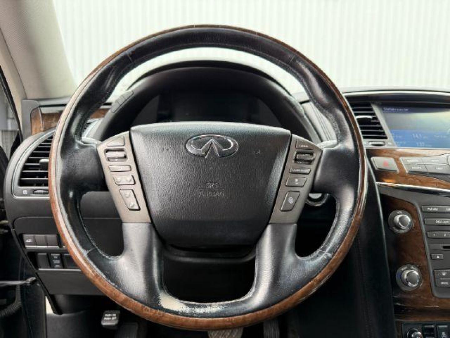 2013 BLACK /CLOTH Infiniti QX56 (JN8AZ2NEXD9) with an 56L V8 engine, Automatic transmission, located at 1175 N Woodruff Ave, Idaho Falls, ID, 83401, 43.506901, -111.999657 - Photo#47