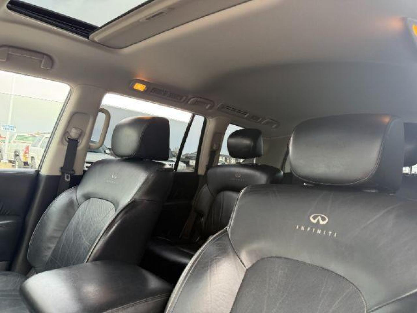 2013 BLACK /CLOTH Infiniti QX56 (JN8AZ2NEXD9) with an 56L V8 engine, Automatic transmission, located at 1175 N Woodruff Ave, Idaho Falls, ID, 83401, 43.506901, -111.999657 - Photo#54