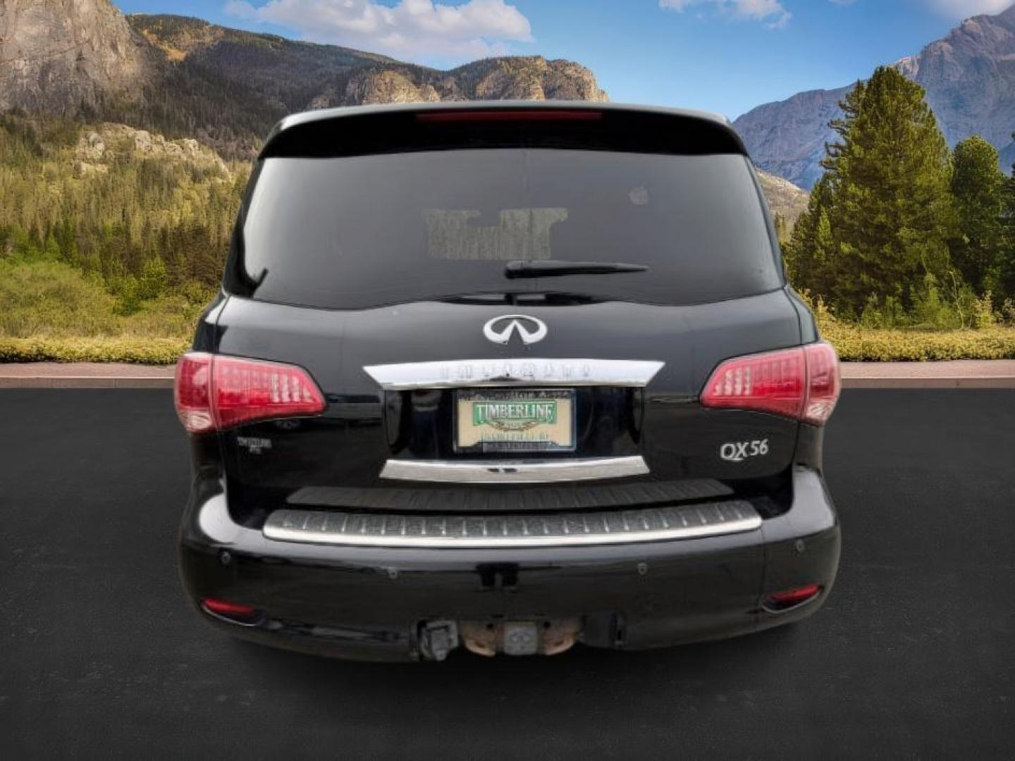 2013 BLACK /CLOTH Infiniti QX56 (JN8AZ2NEXD9) with an 56L V8 engine, Automatic transmission, located at 1175 N Woodruff Ave, Idaho Falls, ID, 83401, 43.506901, -111.999657 - Photo#3