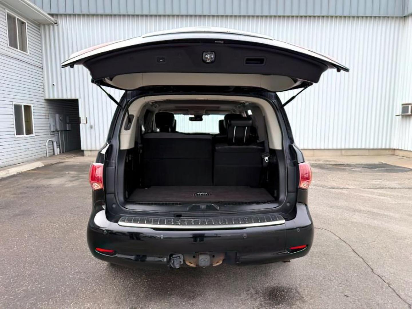 2013 BLACK /CLOTH Infiniti QX56 (JN8AZ2NEXD9) with an 56L V8 engine, Automatic transmission, located at 1175 N Woodruff Ave, Idaho Falls, ID, 83401, 43.506901, -111.999657 - Photo#5