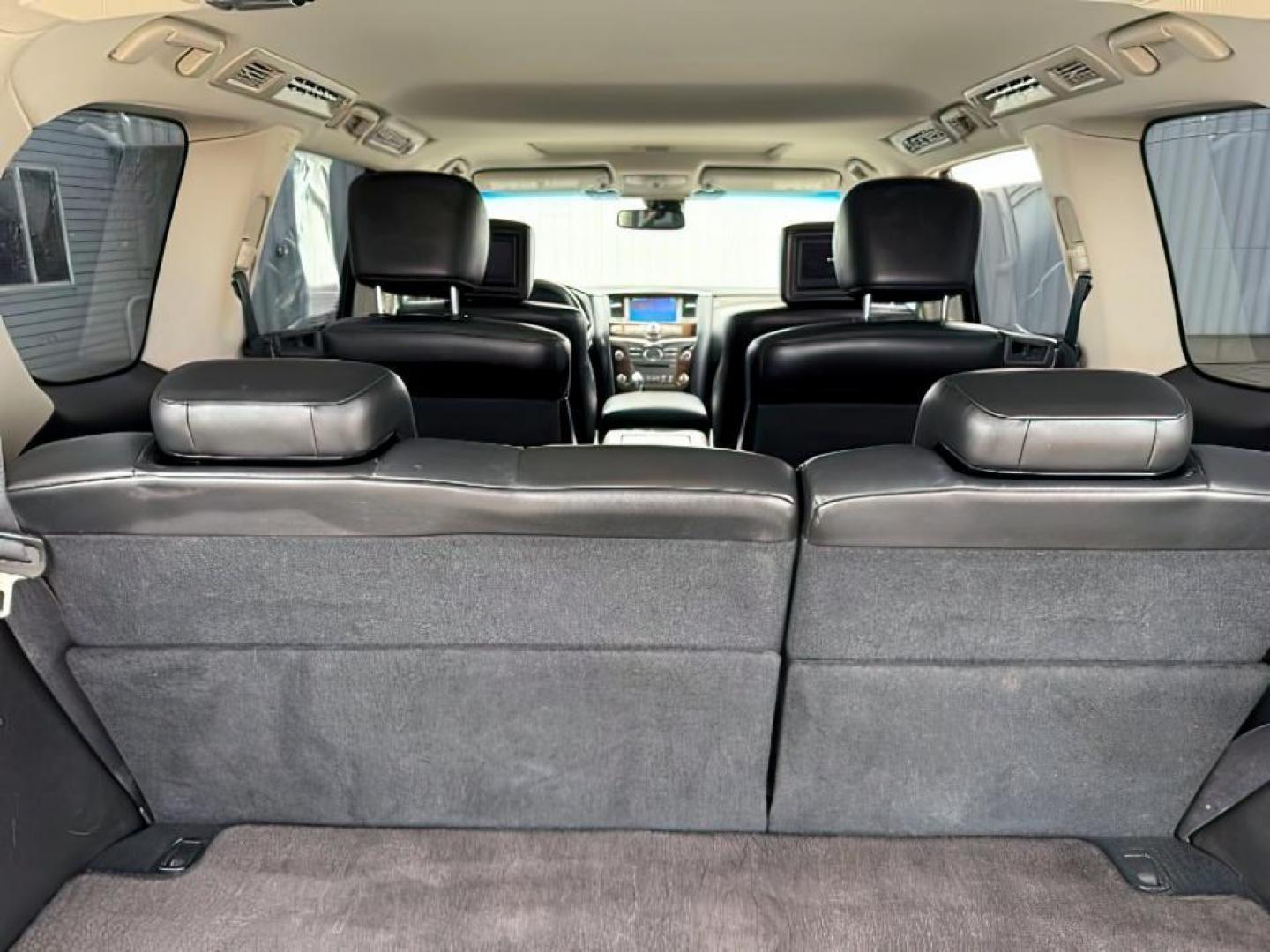 2013 BLACK /CLOTH Infiniti QX56 (JN8AZ2NEXD9) with an 56L V8 engine, Automatic transmission, located at 1175 N Woodruff Ave, Idaho Falls, ID, 83401, 43.506901, -111.999657 - Photo#7