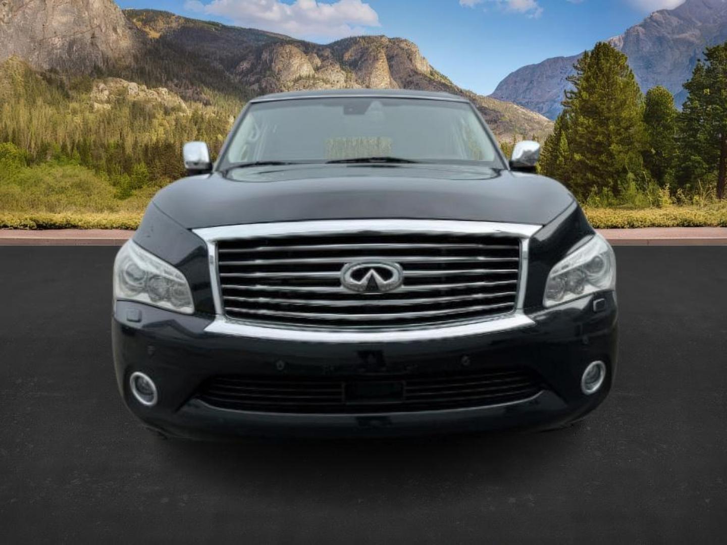 2013 BLACK /CLOTH Infiniti QX56 (JN8AZ2NEXD9) with an 56L V8 engine, Automatic transmission, located at 1175 N Woodruff Ave, Idaho Falls, ID, 83401, 43.506901, -111.999657 - Photo#11