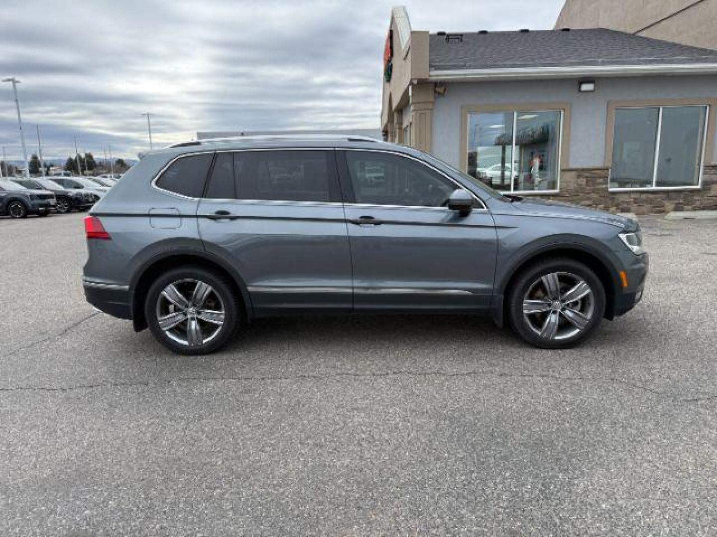 2021 GRAY /Titan Black Volkswagen Tiguan (3VV2B7AX1MM) with an 2L I-4 gasoline direct injection engine, Automatic transmission, located at 1175 N Woodruff Ave, Idaho Falls, ID, 83401, 43.506901, -111.999657 - At Timberline Auto, finding a great deal on your next vehicle is always easy! Our experienced sales staff's goal is to help find you the right vehicle at the right price! Our knowledgeable finance department has options for almost any credit score. We offer extended service contract options to prote - Photo#37