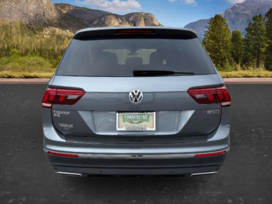 2021 GRAY /Titan Black Volkswagen Tiguan 2.0T SEL (3VV2B7AX1MM) with an 2L I-4 gasoline direct injection engine, AUTOMATIC transmission, located at 1235 N Woodruff Ave., Idaho Falls, 83401, (208) 523-1053, 43.507172, -112.000488- Photo#3
