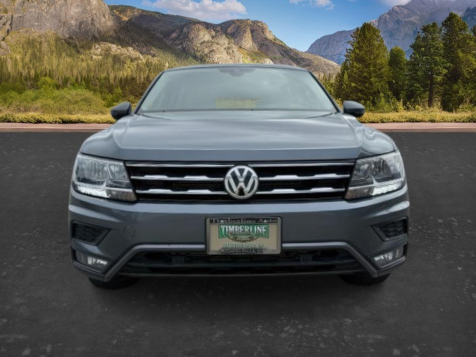 2021 GRAY /Titan Black Volkswagen Tiguan 2.0T SEL (3VV2B7AX1MM) with an 2L I-4 gasoline direct injection engine, AUTOMATIC transmission, located at 1235 N Woodruff Ave., Idaho Falls, 83401, (208) 523-1053, 43.507172, -112.000488- Photo#11