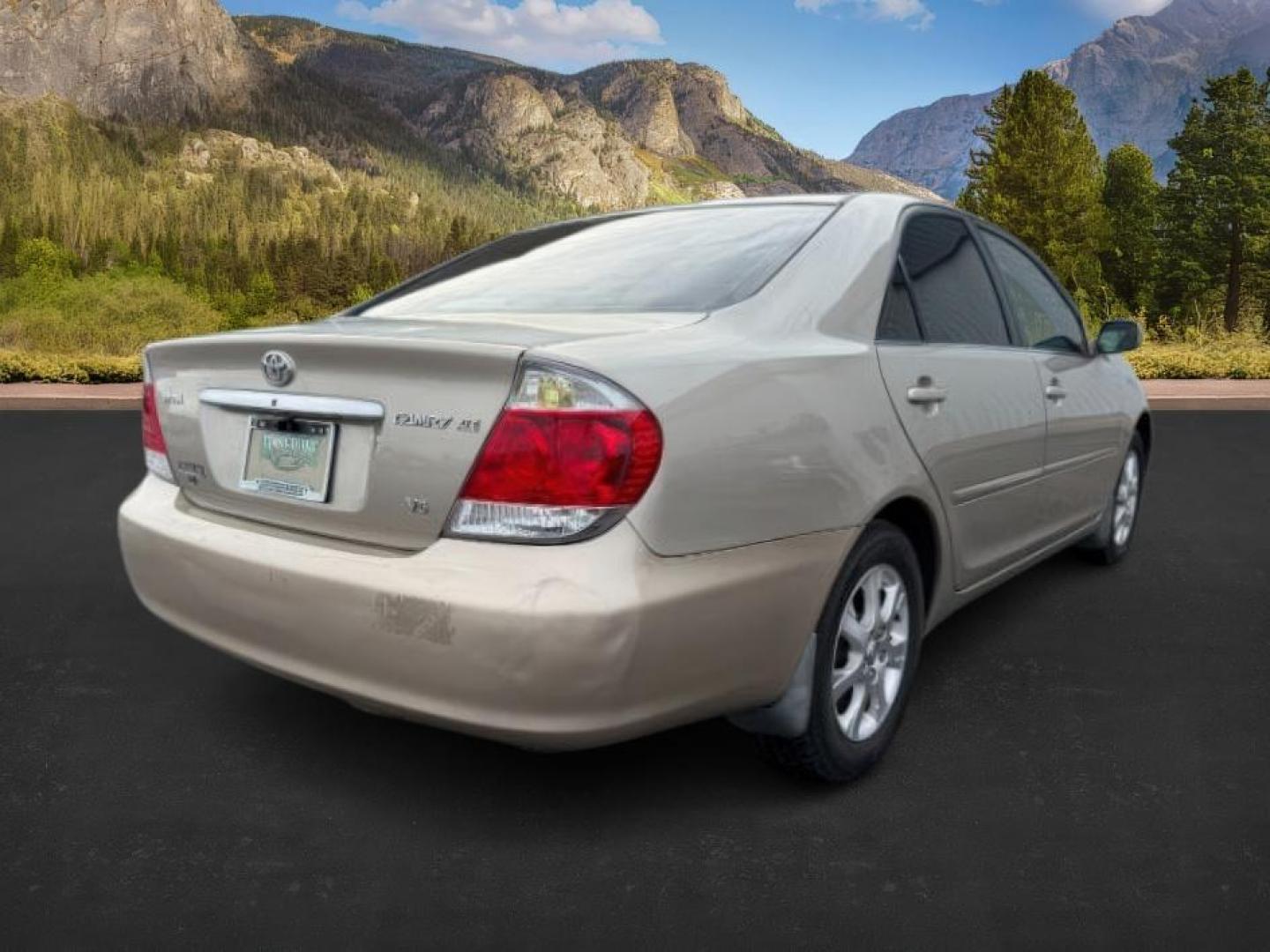 2005 GOLD /CLOTH Toyota Camry (4T1BF30K45U) with an 30L V6 engine, Automatic transmission, located at 1175 N Woodruff Ave, Idaho Falls, ID, 83401, 43.506901, -111.999657 - At Timberline Auto, finding a great deal on your next vehicle is always easy! Our experienced sales staff's goal is to help find you the right vehicle at the right price! Our knowledgeable finance department has options for almost any credit score. We offer extended service contract options to prote - Photo#4