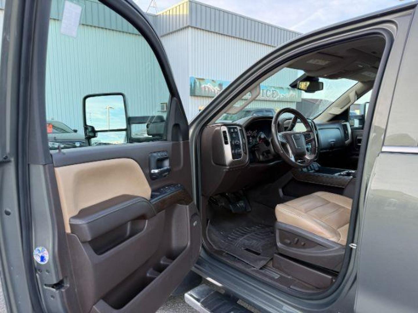 2018 GRAY /Jet Black GMC Sierra 2500HD (1GT12UEY6JF) with an 66L V8 16V OHV TURBO DIESEL engine, Automatic transmission, located at 1175 N Woodruff Ave, Idaho Falls, ID, 83401, 43.506901, -111.999657 - At Timberline Auto, finding a great deal on your next vehicle is always easy! Our experienced sales staff's goal is to help find you the right vehicle at the right price! Our knowledgeable finance department has options for almost any credit score. We offer extended service contract options to prote - Photo#38