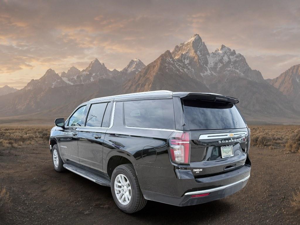 2023 BLACK /Jet Black Chevrolet Suburban LT (1GNSKCKD2PR) with an V8, 5.3L engine, 10-speed automatic transmission, located at 1175 N Woodruff Ave, Idaho Falls, ID, 83401, 43.506901, -111.999657 - <b>Vehicle Details</b><br>Looking for a spacious, capable SUV in Idaho Falls ID? This pre-owned 2023 Chevrolet Suburban 1500 LT 4WD is ready for family trips, towing, and everyday driving. Powered by a V8 5.3L gasoline engine, this Chevrolet Suburban delivers confident performance and the versatilit- Photo#2