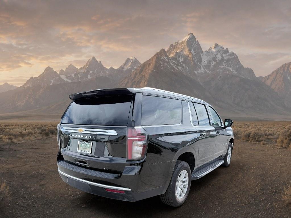 2023 BLACK /Jet Black Chevrolet Suburban LT (1GNSKCKD2PR) with an V8, 5.3L engine, 10-speed automatic transmission, located at 1175 N Woodruff Ave, Idaho Falls, ID, 83401, 43.506901, -111.999657 - <b>Vehicle Details</b><br>Looking for a spacious, capable SUV in Idaho Falls ID? This pre-owned 2023 Chevrolet Suburban 1500 LT 4WD is ready for family trips, towing, and everyday driving. Powered by a V8 5.3L gasoline engine, this Chevrolet Suburban delivers confident performance and the versatilit- Photo#4