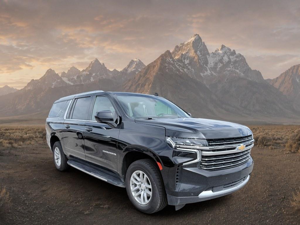 2023 BLACK /Jet Black Chevrolet Suburban LT (1GNSKCKD2PR) with an V8, 5.3L engine, 10-speed automatic transmission, located at 1175 N Woodruff Ave, Idaho Falls, ID, 83401, 43.506901, -111.999657 - <b>Vehicle Details</b><br>Looking for a spacious, capable SUV in Idaho Falls ID? This pre-owned 2023 Chevrolet Suburban 1500 LT 4WD is ready for family trips, towing, and everyday driving. Powered by a V8 5.3L gasoline engine, this Chevrolet Suburban delivers confident performance and the versatilit- Photo#6
