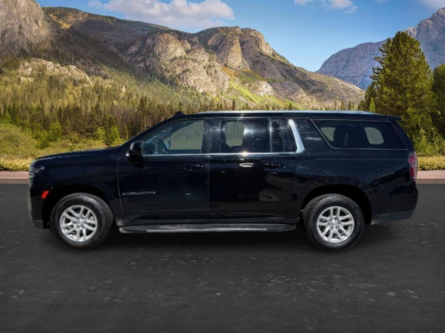 2023 BLACK /Jet Black Chevrolet Suburban (1GNSKCKD2PR) with an EcoTec3 53L V-8 gasoline direct injection engine, Automatic transmission, located at 1175 N Woodruff Ave, Idaho Falls, ID, 83401, 43.506901, -111.999657 - At Timberline Auto, finding a great deal on your next vehicle is always easy! Our experienced sales staff's goal is to help find you the right vehicle at the right price! Our knowledgeable finance department has options for almost any credit score. We offer extended service contract options to prote - Photo#1