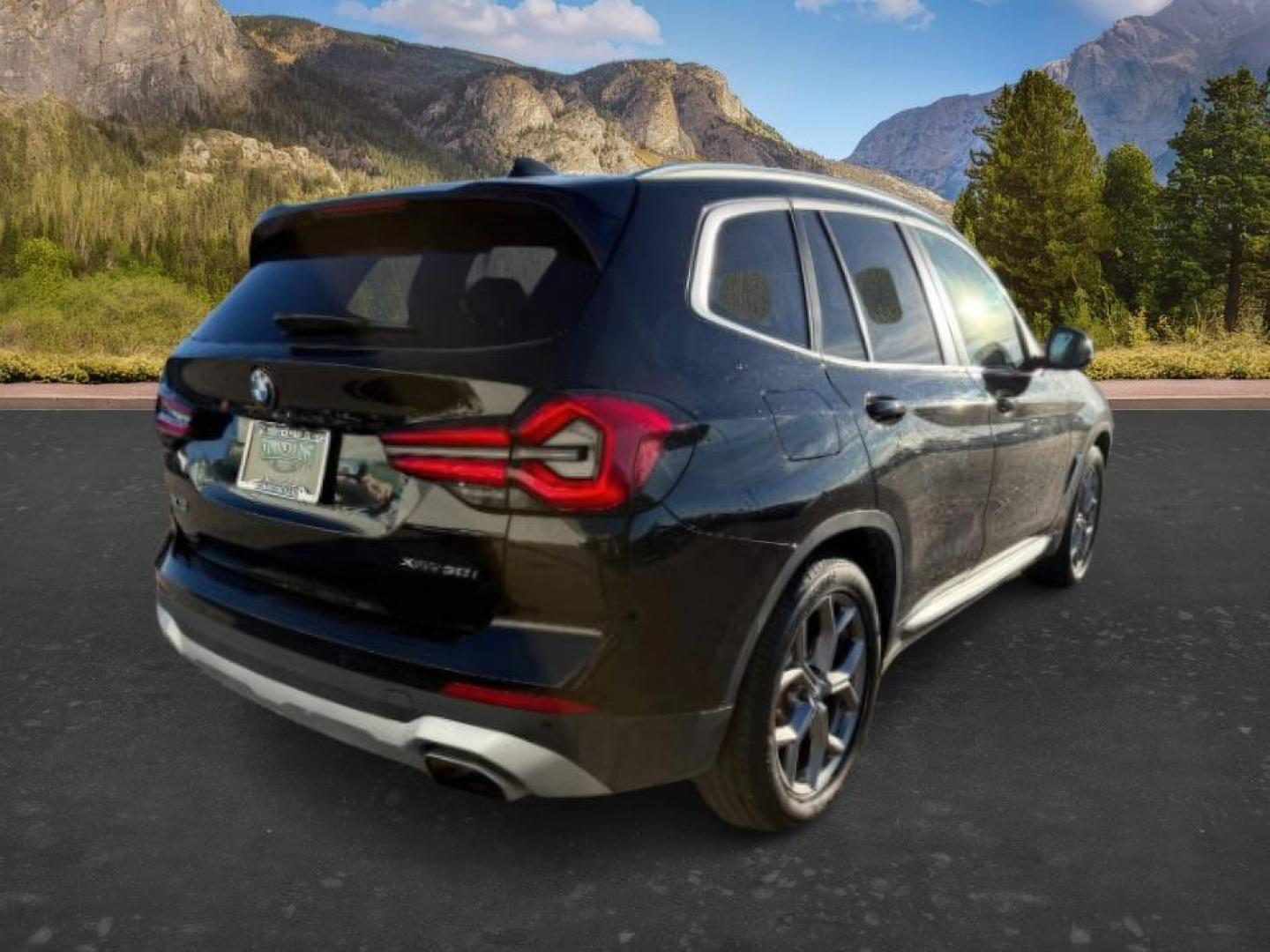 2024 BLACK /Black BMW X3 (5UX53DP07R9) with an 2L I-4 gasoline direct injection engine, Automatic transmission, located at 1175 N Woodruff Ave, Idaho Falls, ID, 83401, 43.506901, -111.999657 - At Timberline Auto, finding a great deal on your next vehicle is always easy! Our experienced sales staff's goal is to help find you the right vehicle at the right price! Our knowledgeable finance department has options for almost any credit score. We offer extended service contract options to prote - Photo#8