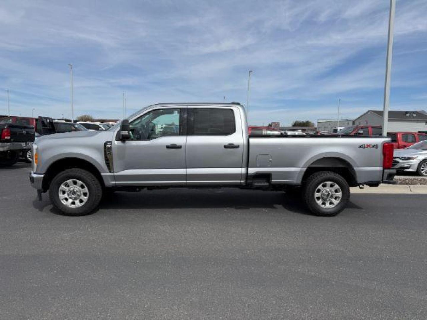 2023 SILVER /Medium Dark Slate Ford F-250 (1FT7W2BN9PE) with an 73L V-8 DEVCT variable valve control engine, Automatic transmission, located at 1175 N Woodruff Ave, Idaho Falls, ID, 83401, 43.506901, -111.999657 - At Timberline Auto, finding a great deal on your next vehicle is always easy! Our experienced sales staff's goal is to help find you the right vehicle at the right price! Our knowledgeable finance department has options for almost any credit score. We offer extended service contract options to prote - Photo#1