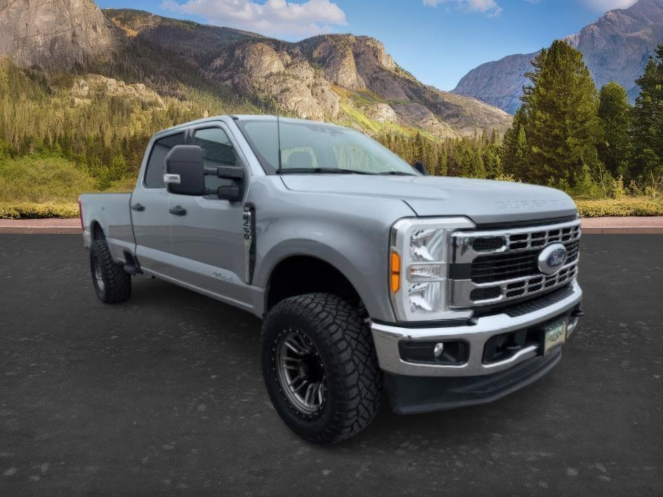 2023 SILVER /Medium Dark Slate Ford F-250 (1FT7W2BN9PE) with an 73L V-8 DEVCT variable valve control engine, Automatic transmission, located at 1175 N Woodruff Ave, Idaho Falls, ID, 83401, 43.506901, -111.999657 - Photo#8